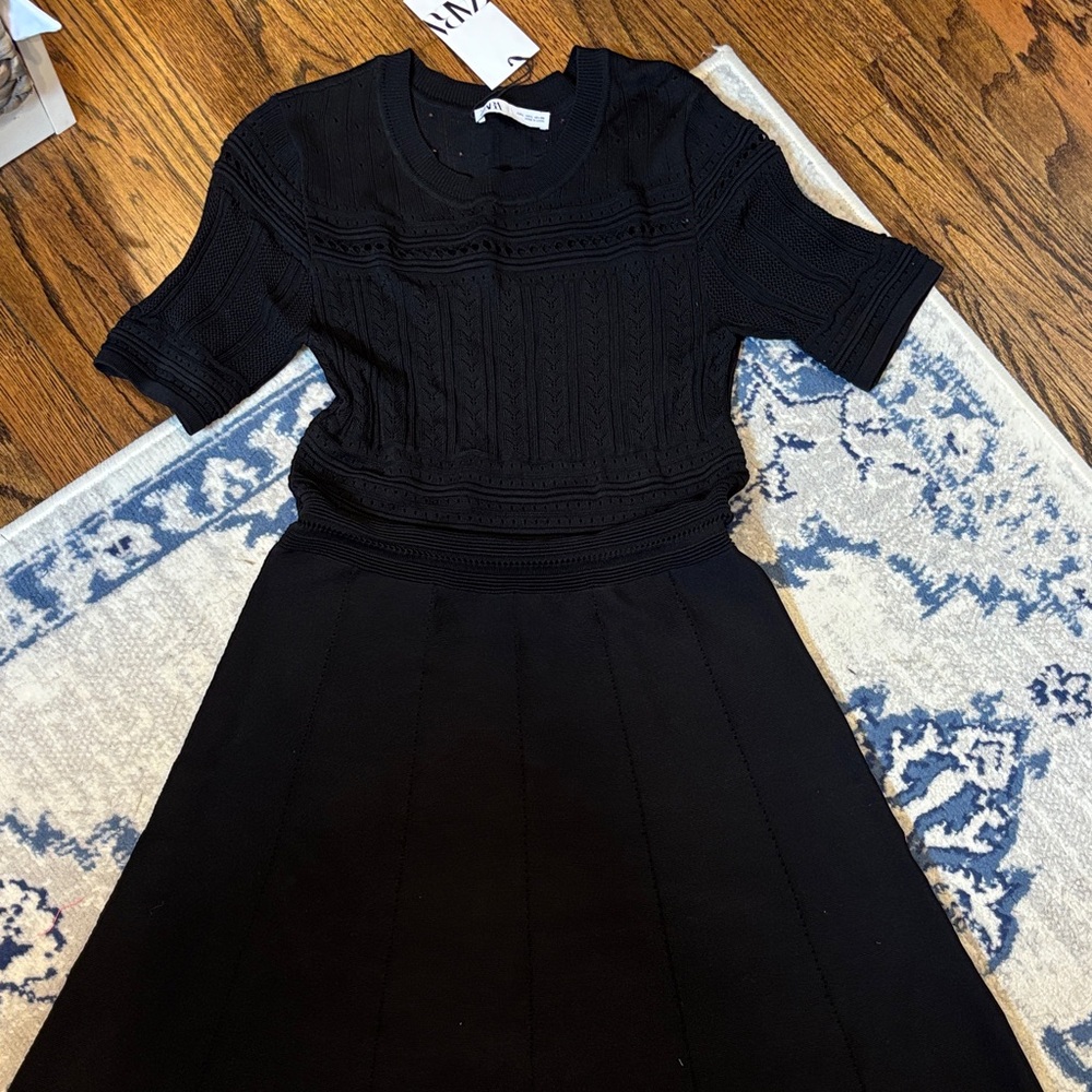 NWT Zara Black dress size L
